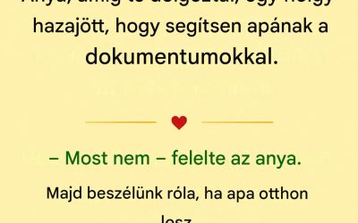 Ez a rövid parbeszéd egy kislány és az anyukája között garantáltan feldobja a napodat! 😄 🤭 Senki sem vándorol a Csattanóra! Egy kislány beszélget az anyjával…